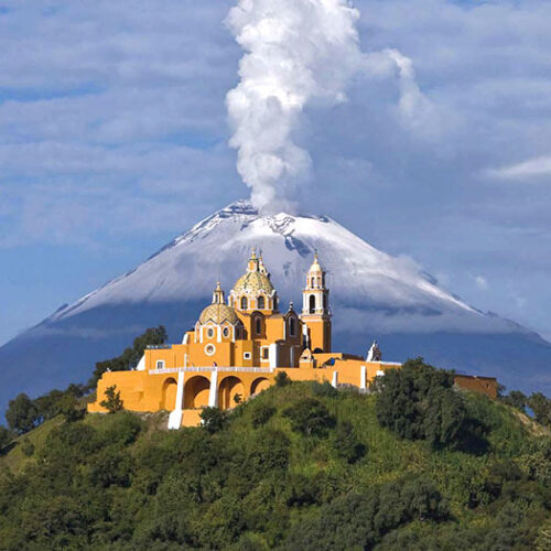 Puebla, Cholula y Tonantzintla.